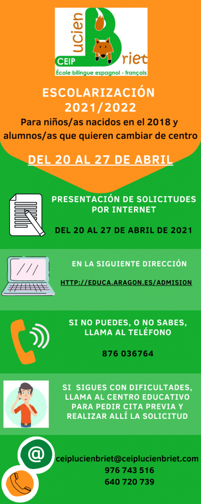 ESCOLARIZACIÓN 2021/2022